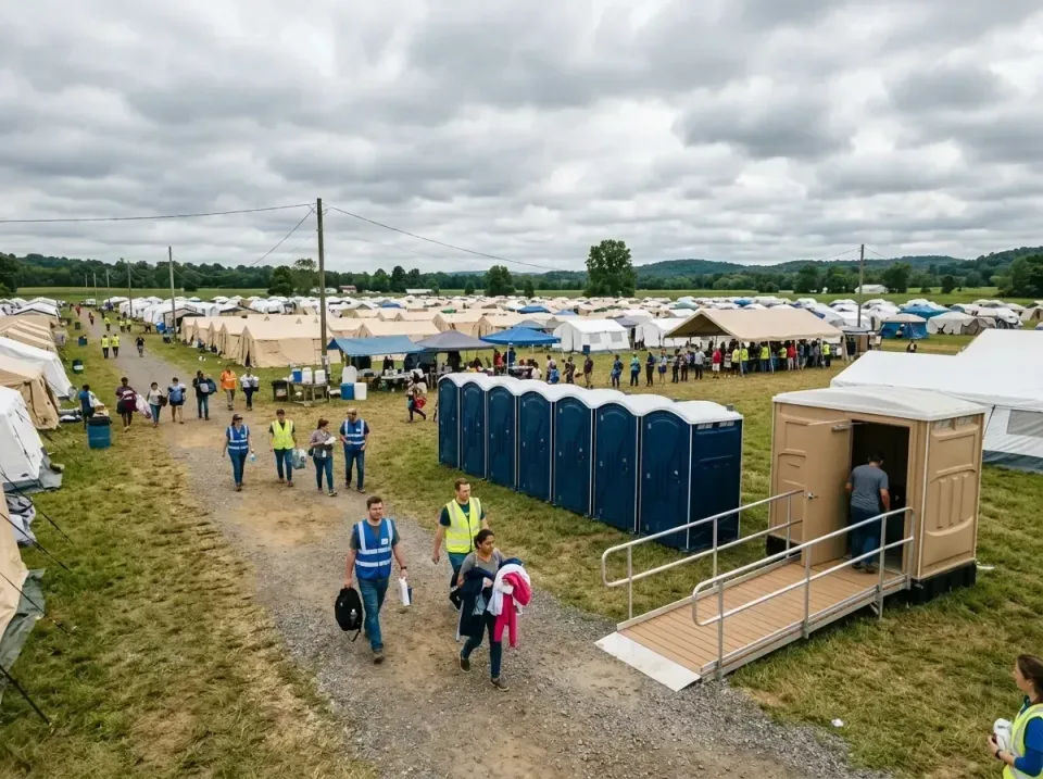 disaster-relief-camp-restrooms-010 — frequently asked questions, Dumpster & Portable Bathrooms Rental in Plainview, TX